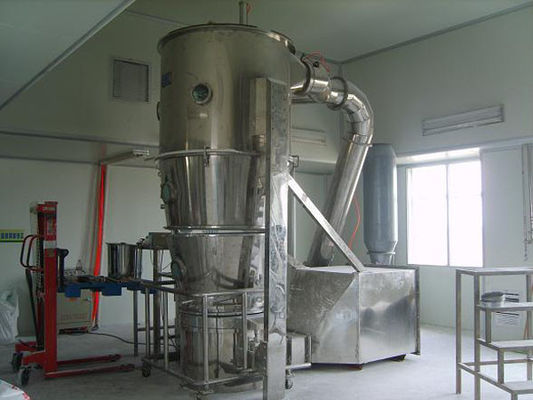 Chemical Vertical 366 Kg/H Fluid Bed Dryer